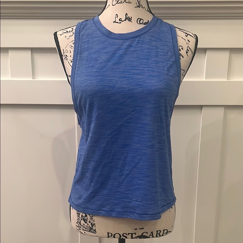 Lululemon Blue Heathered Sleeveless Women's Top